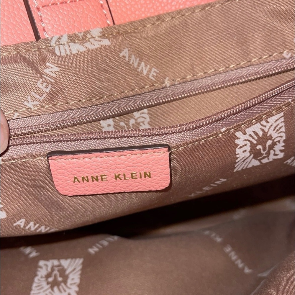 Anne Klein, coral purse, brand new with tags  - Picture 5 of 6